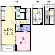 アンダンテ 302 ｜ 千葉県市川市須和田１丁目（賃貸アパート1LDK・3階・54.17㎡） その2