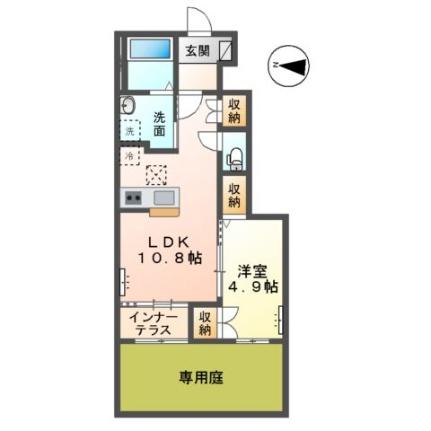 ロートスブルーメ 102｜千葉県木更津市長須賀(賃貸アパート1LDK・1階・42.97㎡)の写真 その2