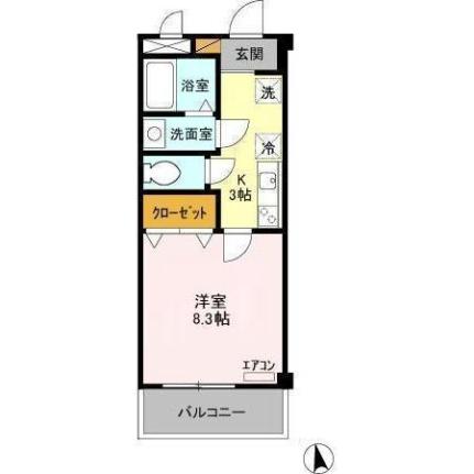 ボヌール柏の葉キャンパス ｜千葉県柏市若柴(賃貸マンション1K・3階・30.96㎡)の写真 その2