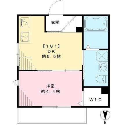 フェニーチェ南雪谷 101号室｜東京都大田区南雪谷２丁目(賃貸アパート1DK・1階・25.13㎡)の写真 その2