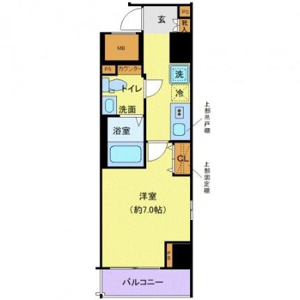 クレヴィスタ蒲田 801｜東京都大田区西蒲田６丁目(賃貸マンション1K・8階・26.04㎡)の写真 その2