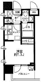 レジディア大森東 0601｜東京都大田区大森東１丁目(賃貸マンション1R・6階・20.29㎡)の写真 その2