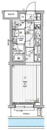 ＰＲＥＭＩＵＭ　ＣＵＢＥ　Ｇ　三軒茶屋 103｜東京都世田谷区三軒茶屋１丁目(賃貸マンション1K・1階・25.52㎡)の写真 その2