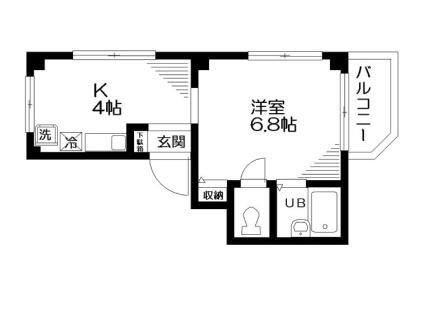 フォレストバレー中延 102｜東京都品川区豊町６丁目(賃貸マンション1K・1階・24.05㎡)の写真 その2