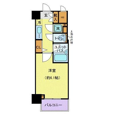 パレステュディオ浜松町 505｜東京都港区浜松町１丁目(賃貸マンション1K・5階・20.48㎡)の写真 その2