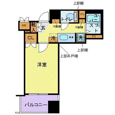 トーシンフェニックス目黒不動前 803｜東京都品川区西五反田４丁目(賃貸マンション1K・8階・22.29㎡)の写真 その2