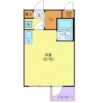 シルフィード白金 403 ｜ 東京都港区白金３丁目（賃貸マンション1R・4階・18.36㎡） その2