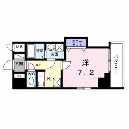 シエロ西竹の塚 704｜東京都足立区西竹の塚２丁目(賃貸マンション1K・7階・26.72㎡)の写真 その2