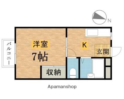 エルパティオ 204｜東京都八王子市梅坪町(賃貸アパート1K・2階・23.77㎡)の写真 その2