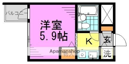 ユーレジデンス高円寺 ｜東京都杉並区高円寺北３丁目(賃貸マンション1K・3階・16.25㎡)の写真 その2