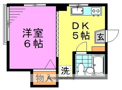 東京都杉並区堀ノ内３丁目(賃貸アパート1DK・1階・23.70㎡)の写真 その2