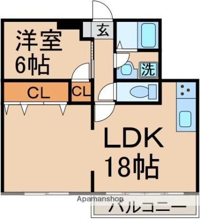 メゾン・エクセル ｜東京都青梅市新町７丁目(賃貸マンション1LDK・3階・56.15㎡)の写真 その2