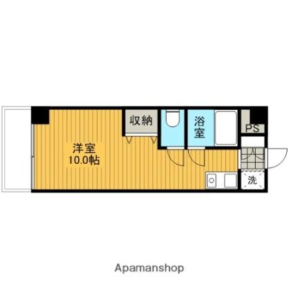 アトモーエ中央林間 207｜神奈川県大和市中央林間５丁目(賃貸マンション1R・2階・26.40㎡)の写真 その2