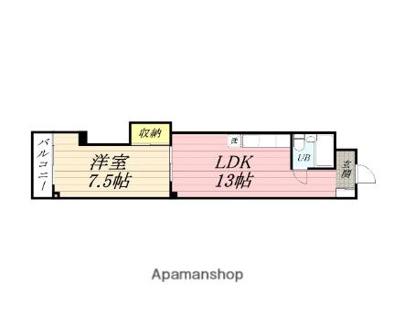 ルミー森川 406｜神奈川県横浜市鶴見区豊岡町(賃貸マンション1LDK・4階・38.80㎡)の写真 その2