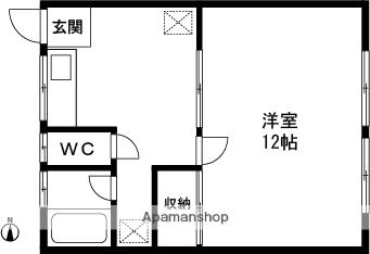 コープよしの 2｜新潟県長岡市下山６丁目(賃貸アパート1K・1階・37.39㎡)の写真 その2