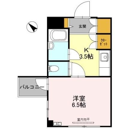 グランヴィレッジ泉ヶ丘 103｜石川県金沢市泉が丘２丁目(賃貸マンション1K・1階・25.16㎡)の写真 その2