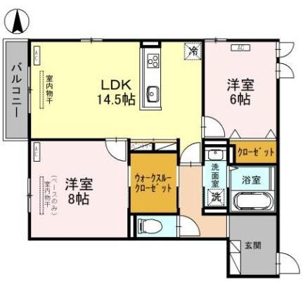 ＤーＲｅｓｉｄｅｎｃｅ諸江町ＨＥＬＺ 305｜石川県金沢市諸江町上丁(賃貸アパート2LDK・3階・69.48㎡)の写真 その2