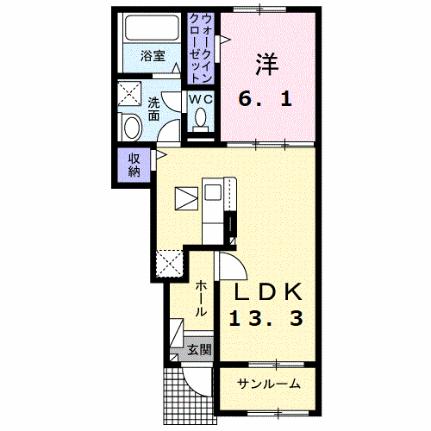 カーサ・コルーテ　新庄 104 ｜ 福井県大野市新庄（賃貸アパート1LDK・1階・50.01㎡） その2