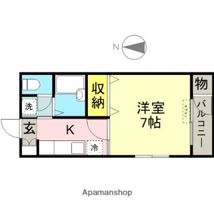 ラーンドパレス大宮（レグ） 301 ｜ 福井県福井市大宮３丁目（賃貸マンション1K・3階・26.10㎡） その2