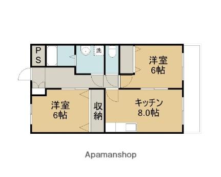 長野県上伊那郡南箕輪村久保（賃貸アパート2LDK・1階・44.70㎡） その2