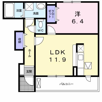 リーブ・レジダンス 103 ｜ 長野県諏訪市大字湖南（賃貸アパート1LDK・1階・45.12㎡） その2