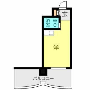 朝日プラザ美濃加茂ステーションコア 418｜岐阜県美濃加茂市太田町(賃貸マンション1R・4階・14.31㎡)の写真 その2