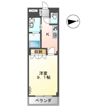ボナールＡ 202｜静岡県富士宮市大中里(賃貸アパート1K・2階・29.70㎡)の写真 その2