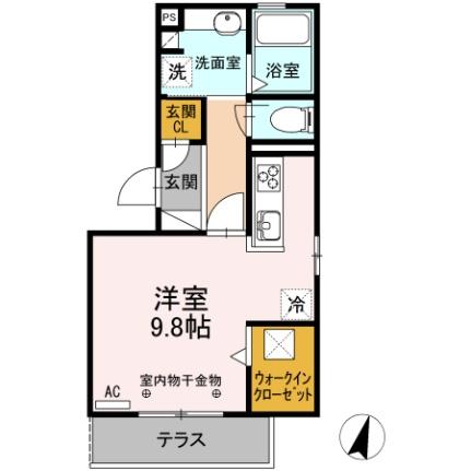 ルーモ 101｜静岡県富士市伝法(賃貸アパート1R・1階・31.71㎡)の写真 その2