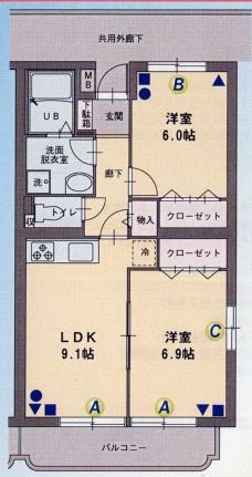 アルストロメリア 102｜静岡県駿東郡長泉町南一色(賃貸マンション2LDK・1階・53.31㎡)の写真 その2