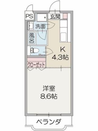 グリーンヒル　タカハシＩＩ 302｜静岡県駿東郡長泉町下土狩(賃貸マンション1K・3階・30.35㎡)の写真 その2