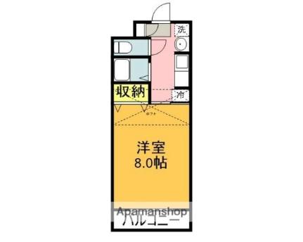 ロイヤルプラザ小沢 201｜静岡県駿東郡長泉町本宿(賃貸マンション1K・2階・25.50㎡)の写真 その2