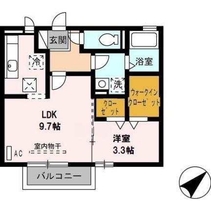 ＣＩＴＹ　ＰＡＬ（シティパル） 103 ｜ 静岡県三島市徳倉１丁目（賃貸アパート1LDK・1階・35.10㎡） その2