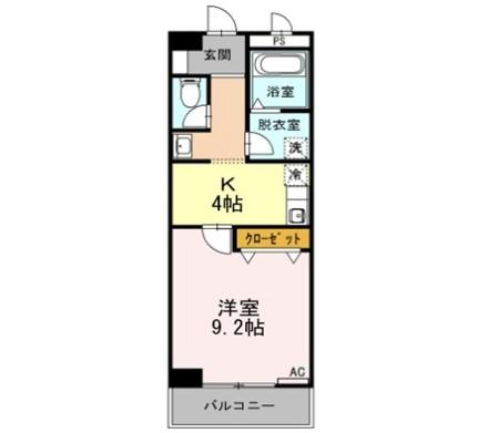 エクメネーキヤII 102 ｜ 静岡県裾野市茶畑（賃貸マンション1K・1階・36.75㎡） その2