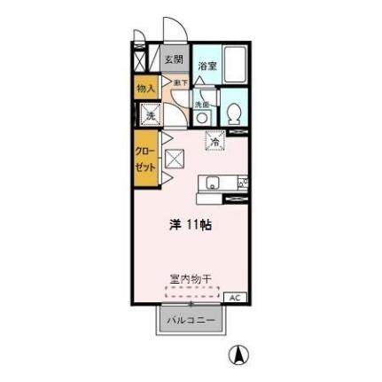 クレ　ドゥ　リュヌ 103｜静岡県駿東郡長泉町下土狩(賃貸アパート1R・1階・30.03㎡)の写真 その2