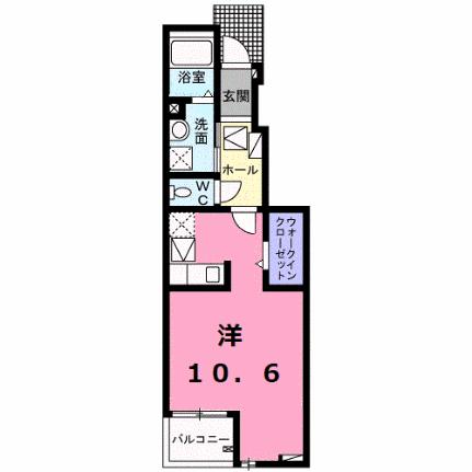 グリーン・パレス岡宮II 103｜静岡県沼津市岡宮(賃貸アパート1R・1階・32.68㎡)の写真 その2