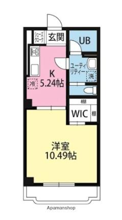 ＨＩトピア富士 401｜静岡県富士市蓼原(賃貸マンション1DK・4階・36.00㎡)の写真 その2