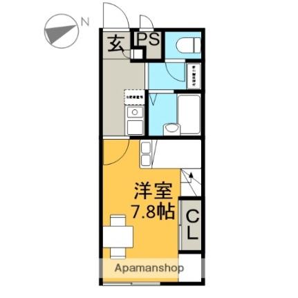 サンフィールドI 108 ｜ 静岡県富士宮市小泉（賃貸アパート1K・1階・21.81㎡） その2