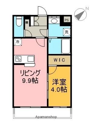 フォレスティー 102 ｜ 静岡県富士宮市野中（賃貸マンション1LDK・1階・34.29㎡） その2