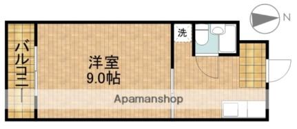 静岡県浜松市中央区和合町(賃貸マンション1DK・4階・25.92㎡)の写真 その2