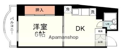 アクシス鷹匠 301｜静岡県静岡市葵区鷹匠３丁目(賃貸マンション1DK・3階・31.42㎡)の写真 その2