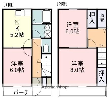 ＭＹリバティー 102｜静岡県静岡市葵区古庄３丁目(賃貸アパート3K・1階・66.97㎡)の写真 その2