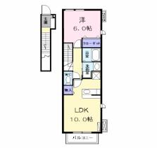 ファイン 201 ｜ 愛知県名古屋市港区善進町６丁目（賃貸アパート1LDK・2階・42.37㎡） その2