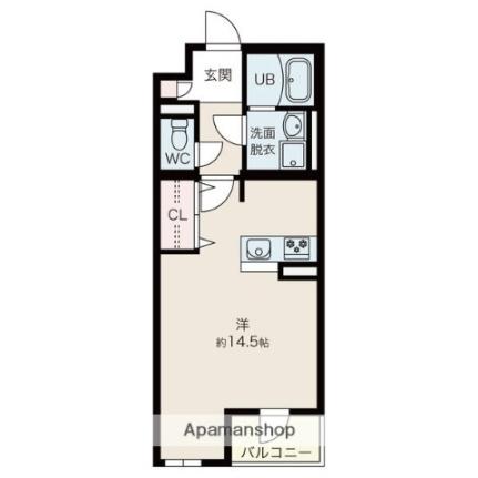 仮称）四日市市元町マンション 403｜三重県四日市市元町(賃貸マンション1R・4階・37.19㎡)の写真 その2