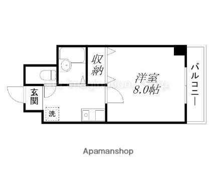 グッドライフ南草津I 305｜滋賀県草津市野路９丁目(賃貸マンション1K・3階・24.48㎡)の写真 その2