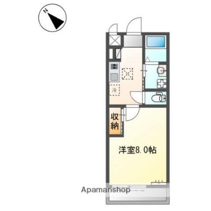 カーサＨ．Ｋ 102｜滋賀県彦根市大堀町(賃貸アパート1K・1階・27.44㎡)の写真 その2