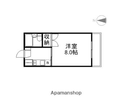 ピーチハイム福井 113｜滋賀県草津市野路東５丁目(賃貸アパート1K・2階・24.00㎡)の写真 その2