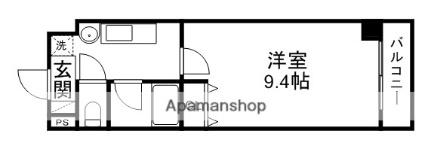 ソレイユ豊ＰａｒｔII 2702｜滋賀県草津市野路町(賃貸マンション1K・2階・24.37㎡)の写真 その2