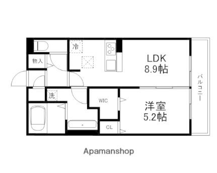 レウイシア ｜滋賀県栗東市岡(賃貸アパート1LDK・1階・40.07㎡)の写真 その2