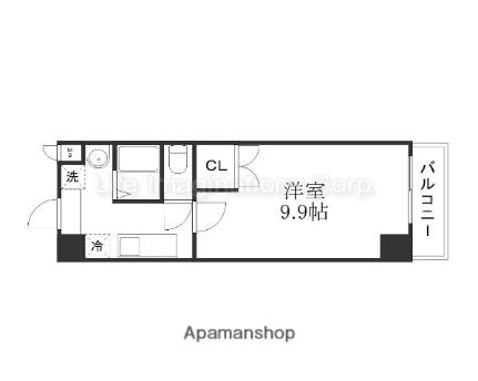 アートプラザユー 3005｜滋賀県草津市南笠東１丁目(賃貸マンション1K・3階・28.67㎡)の写真 その2