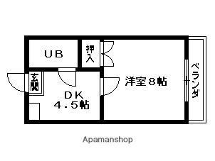 シャンポール 306｜滋賀県大津市一里山４丁目(賃貸マンション1K・3階・25.00㎡)の写真 その2